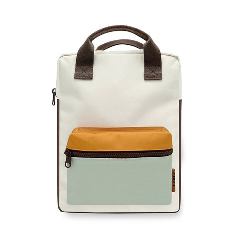 Colorblock Backpack - Rocky Canvas