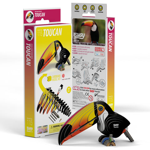 3D Model Kit - Toucan