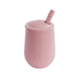 ezpz easy cup with straw in blush for babies and toddlers