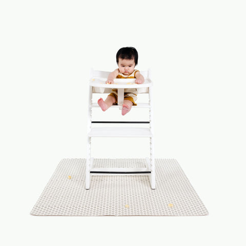 Mini High Chair Mat - Meadow