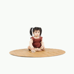 gathre quilted circle play mat camel