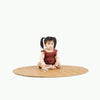 gathre quilted circle play mat camel