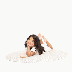 Quilted Mini Circle Mat - Meadow