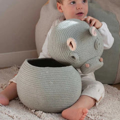 lorena canal basket henry the hippo