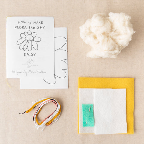 Sewing Kit - Flora the Shy Daisy