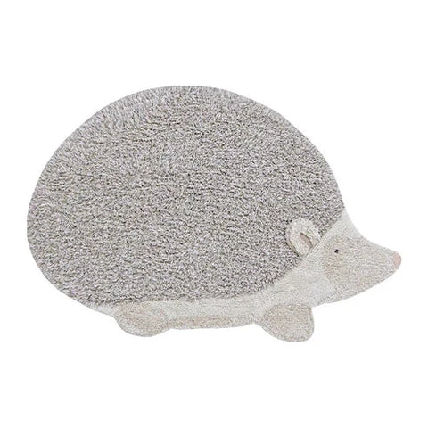 Washable Animal Cotton Rug Hedgehog