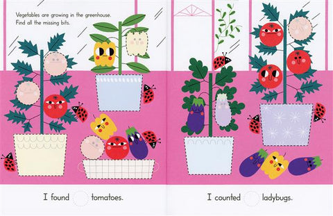 Missing Bits Sticker Book - Garden