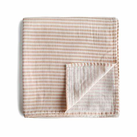 Organic Cotton Muslin Swaddle