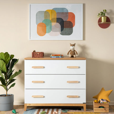 Lala Little 3-Drawer Nursery Dresser