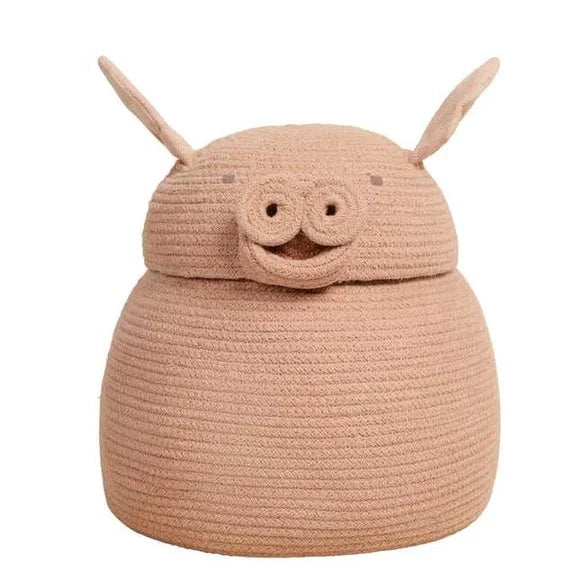 lorena canals baskets peggy the pig