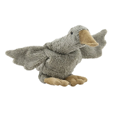 Organic Gray Goose Warming Pillow + Cuddle Toy