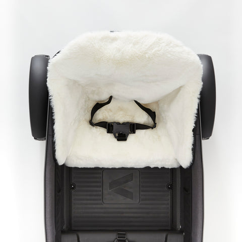 shearling seat cover for veer cruiser