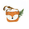 Papaya Fox Little Leather Purse