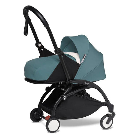 stokke babyzen yoyo stroller newborn pack travel compact aqua blue