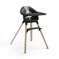 Stokke Clikk High Chair Natural Wood Black