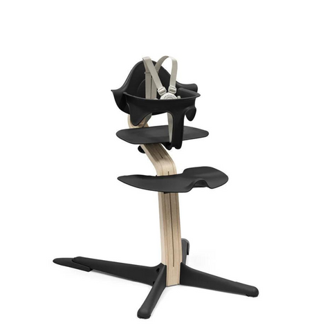 Stokke Nomi High Chair Black and Natural Wood