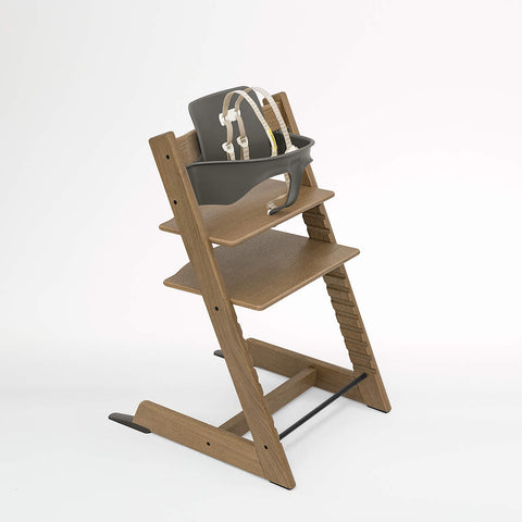 stokke tripp trapp chair oak brown