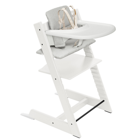 Stokke Tripp Trapp High Chair² with Cushion + Stokke Tray