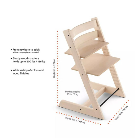 stokke tripp trapp chair adjustability