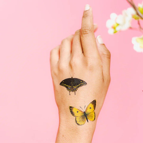 Tiny Temporary Tattoo Tin -  Butterfly