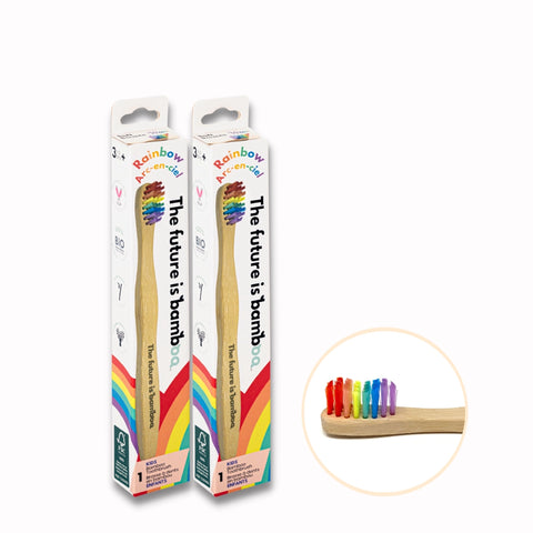 Rainbow Kids Bamboo Toothbrush