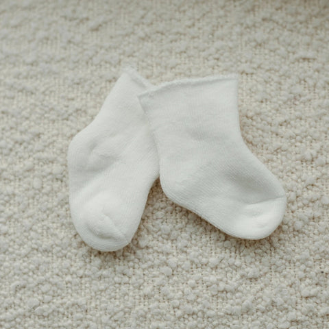 Organic Cotton Baby Socks - 6 Pack