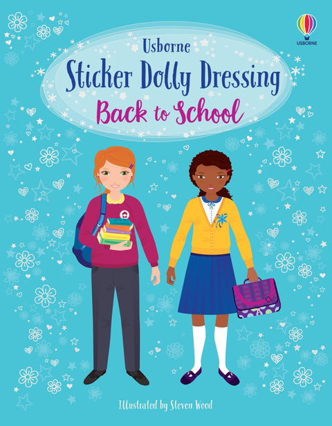 Sticker Dolly Dressing Book Back to School