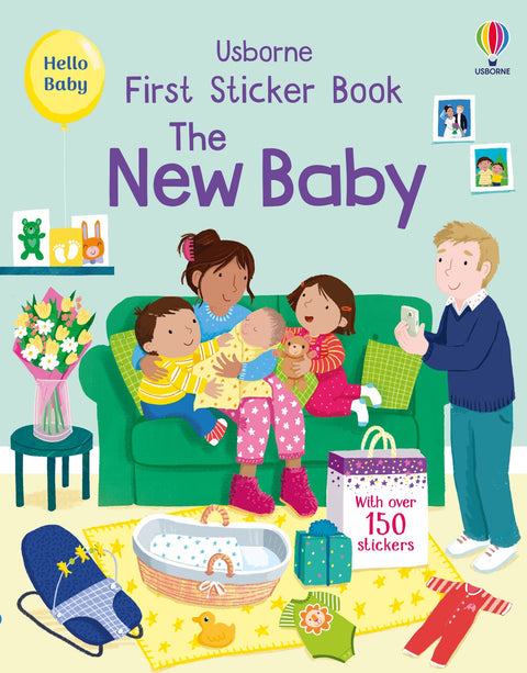 First Sticker Book New Baby