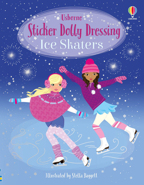 Sticker Dolly Dressing Book Ice Skaters