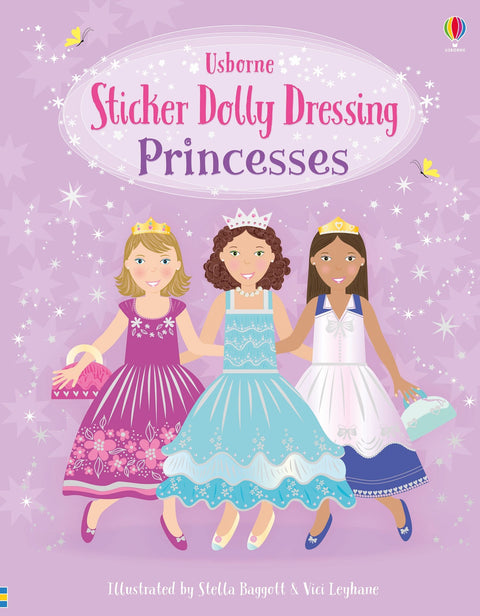 Sticker Dolly Dressing Book Princesses