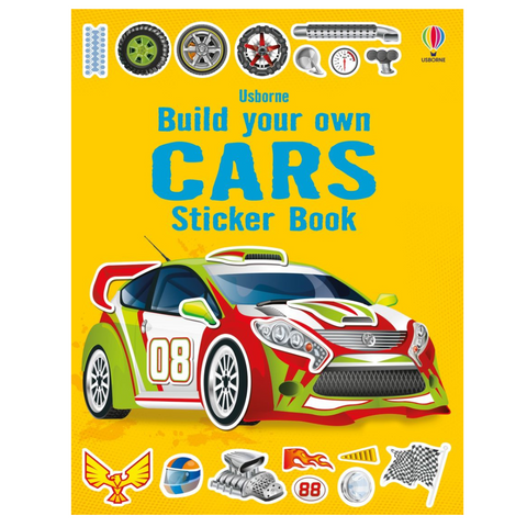 Build Your Own Sticker Book Cars