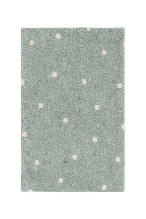 Washable Rug - Mini Dot Sage