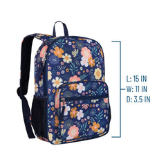 Recycled Eco-Backpack - Wildflower Bloom