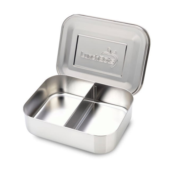 Duo Two Section Food Container Stainless