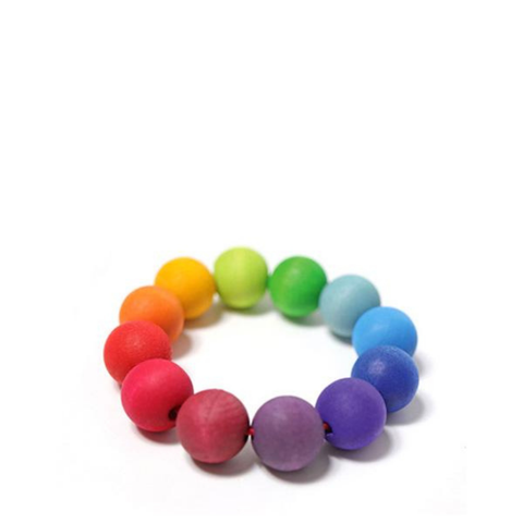 rainbow bead ring by grimm