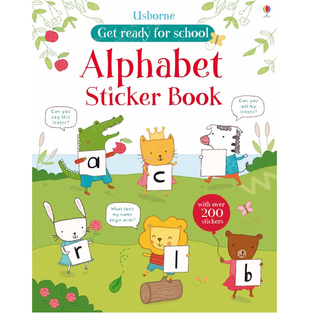 Usborne Sticker Book Alphabet