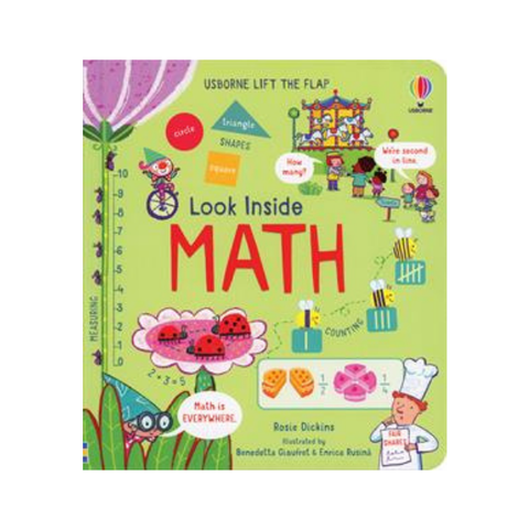 Usborne Look Inside Book Math