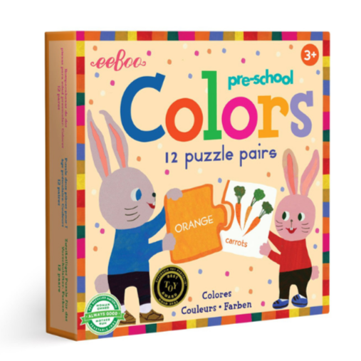 Preschool Puzzle Pairs - Colors