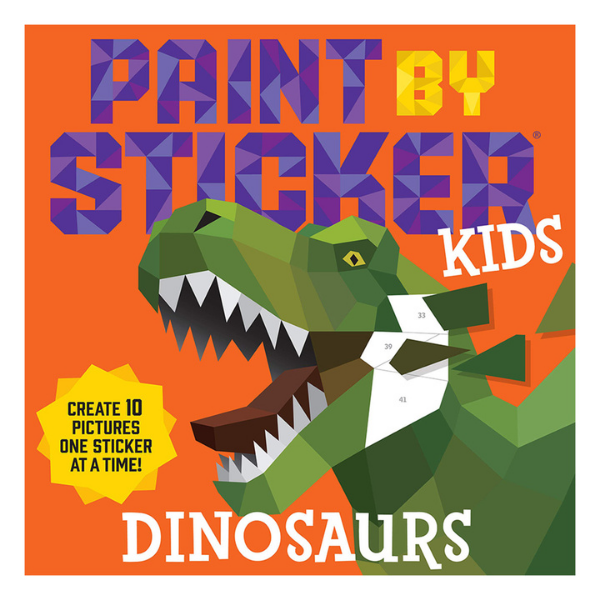 Paint by Sticker Kids Dinosaurs