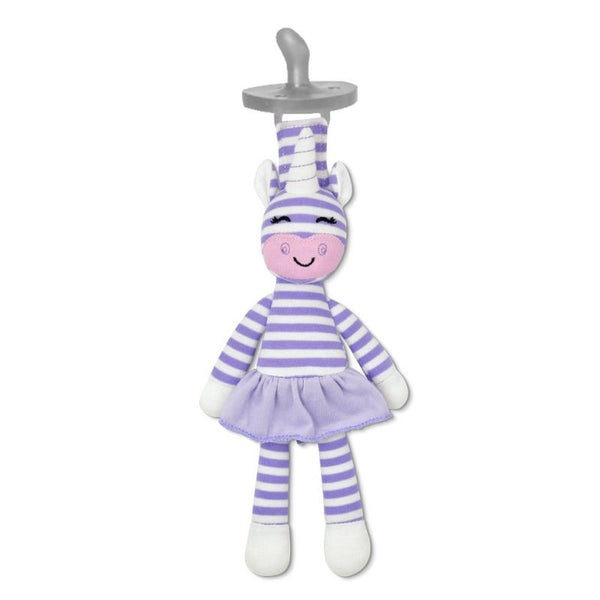 Organic Pacifier Buddies Cupcake Unicorn
