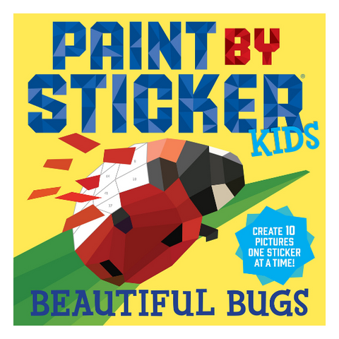 Paint by Sticker Kids Beautiful Bugs