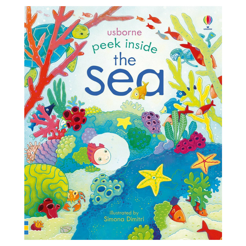 Usborne Peek Inside Book The Sea