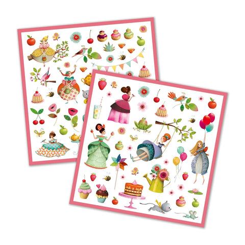 Stickers - Princess Tea Party