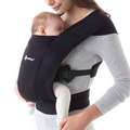 ergobaby embrace baby carrier in pure black