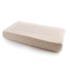Muslin Changing Pad Cover - Taupe Cross