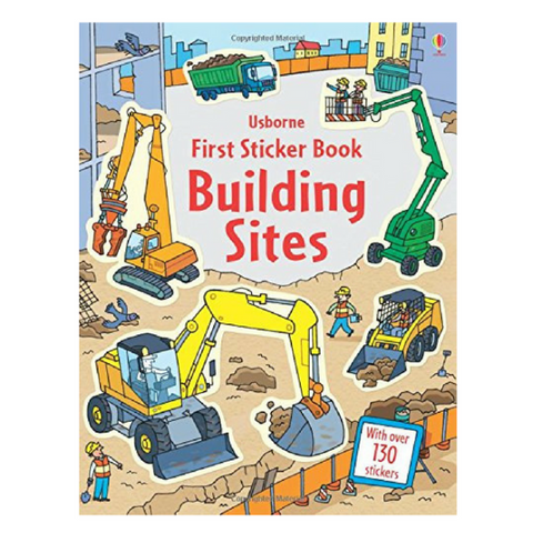 Usborne First Sticker Book Building Sites