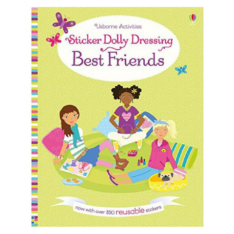 Usborne Sticker Dolly Dressing Book Best Friends