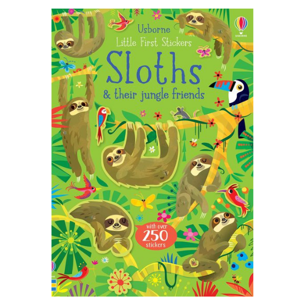 Usborne Little Sticker Book Sloths