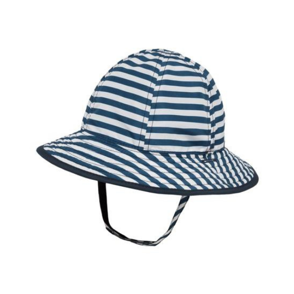 Infant Bucket Hat Navy Stripe