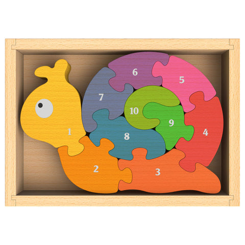 Number Snail Puzzle